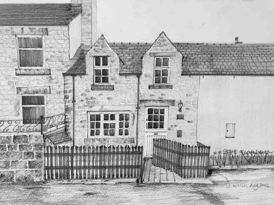 Gorgeous Cozy Cottage With A Heritage Feel, Walks, Pubs & Wood Burner Tideswell Bagian luar foto